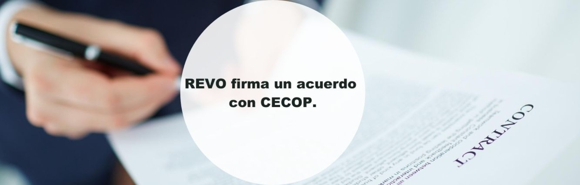 REVO firma un acuerdo con CECOP